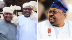 Aliko Dangote, Femi Otedola ati Mike Adenuga