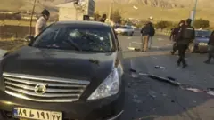 محسن فخری زاده در حومه تهران در شهر آبسرد دماوند ترور شد