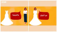 صورة من حلقة دنيانا عن العزوبية