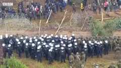 ベラルーシとポーランドの国境