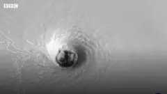 Ojo del huracán Dorian