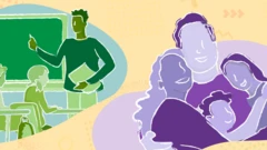 ilustração de Educação & Família