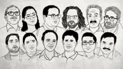 ભીમા કોરેગાંવ કેસમાં આરોપીઓ