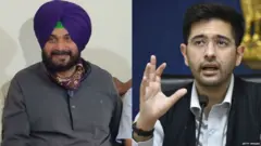 ਨਵਜੋਤ ਸਿੰਘ ਅਤੇ ਰਾਘਵ ਚੱਢਾ