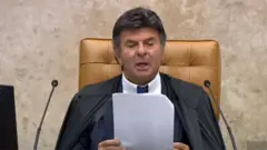 Luiz Fux faz pronunciamento
