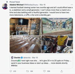 Di Davido Tweet wey start everything