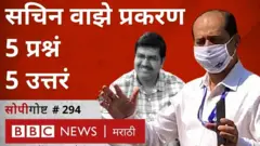 मुकेश अंबानींच्या घराबाहेर स्फोटकं सापडण्यापासून ते सचिन वाझेंच्य निलंबनापर्यंतचा घटनाक्रम