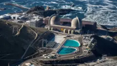 Central nuclear de Diablo Canyon en San Luis Obispo, California, Estados Unidos.