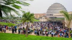 Urubyiruko rubarirwa mu bihumbi rwari rwaje muri aya mahugurwa