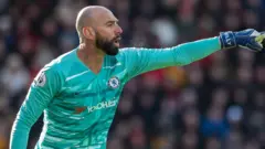 Chelsea goalkeeper Willy Caballero