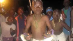 Bukusu circumcision ceremony in Kenya