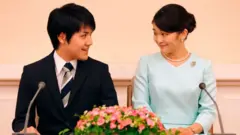 Princess Mako and Kei Komuro announced their engagement in 2017