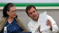 સોનિયા ગાંધી અને રાહુલ ગાંધી