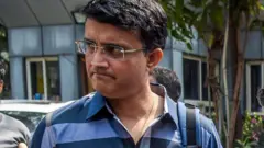 সৌরভ গাঙ্গুলি। সোমবার, মুম্বাইতে