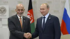 ولادیمیر پوتن، اشرف غنی