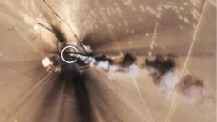 Satellite image shows well that leaked a massive amount of methane