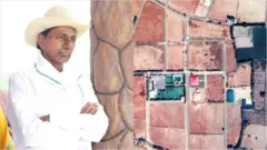 కేసీఆర్, ఎర్రవల్లి ఫామ్ హౌస్ గూగుల్ మ్యాప్