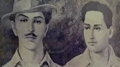 જાલંધરના દેશભગત યાદગાર હૉલમાં લગાવેલી ભગતસિંહ અને બટુકેશ્વર દત્તની એક જૂની તસવીર