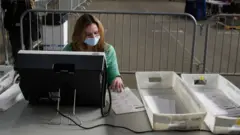 The US election count