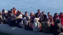 Wahamiaji wakienda Ugiriki