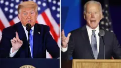 Trump and Biden