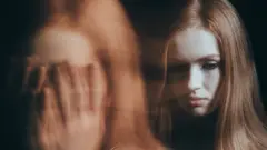 Femme qui souffre