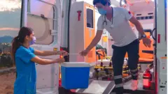 نقل الأعضاء المتبرع بها داخل برادات