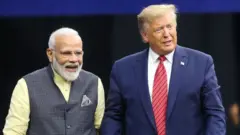 નરેન્દ્ર મોદી અને ટ્રમ્પ