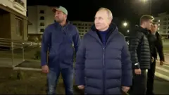بوتين في مدينة ماريوبول