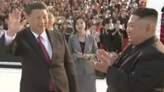 시진핑과 김정은