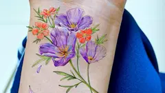 花瓣紋身