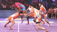 2016 ఫిబ్రవరి 21న జైపూర్‌‌లో తెలుగు టైటాన్స్, బెంగళూరు బుల్స్ మధ్య జరిగిన ప్రొకబడ్డీ మ్యాచ్