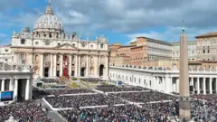 Cocin St. Peter's Basilica da ke Vatican City
