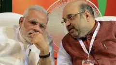 નરેન્દ્ર મોદી અને અમિત શાહ