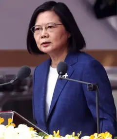 台灣慶祝「雙十節」 蔡英文以「維持現狀就是我們的主張」回應習近平