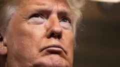 Donald Trump at White House coronavirus briefing