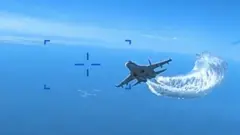 Imágenes del drone derribado de EE.UU.