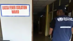 Centre d'isolation pour la lutte contre la fièvre Lassa