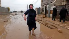 قتلى في فيضانات مدمرة تجتاح أربيل