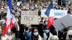 Демонстрация в Париже