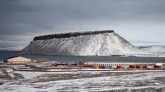 Thule base in Greenland, 8 Oct 19