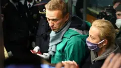 Навальный паспорт көзөмөлүнөн өтпөй туруп кармалды