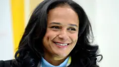 Isabel Dos Santos w'imyaka 46 aba i Londres, Portugal cyangwa Dubai