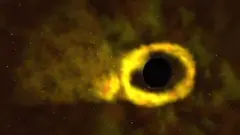 شاهد: ثقب أسود يلتهم نجما