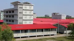রোহিঙ্গাদের জন্য ভাসানচরের আবাসন প্রকল্প।