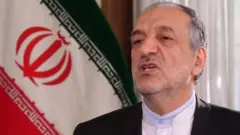 بهادر امینیان سفیر ایران در گفتگو با طلوع نیوز در محل سفارت ایران در کابل