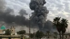 عکس خبرگزاری فارس از صحنه یکی از حملات یکشنبه