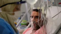 A Covid patient in Iran