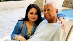 लालू प्रसाद यादव और रोहिणी आचार्य