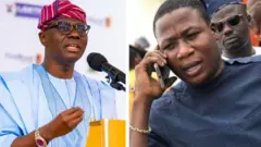 Gomina Babajide Sanwo-Olu ati Oloye Sunday Adeyemo